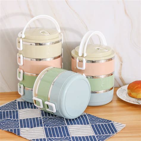 lunch box stainless steel round|insulated stainless steel lunch box.